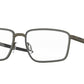 Oakley Optical SPINDLE OX3235 Square Eyeglasses  323502-PEWTER/SATIN GREY SMOKE 54-18-137 - Color Map silver