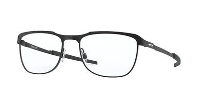 Oakley Optical TAIL PIPE OX3244 Rectangle Eyeglasses  324401-SATIN BLACK 55-18-141 - Color Map black