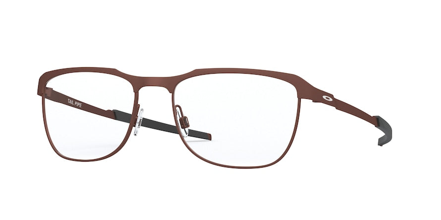 Oakley Optical TAIL PIPE OX3244 Rectangle Eyeglasses  324403-SATIN CORTEN 55-18-141 - Color Map bronze/copper
