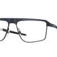 Oakley Optical FUEL LINE OX3245 Square Eyeglasses  324503-MATTE DARK NAVY 55-16-141 - Color Map blue