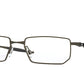 Oakley Optical OUTER FOIL OX3246 Rectangle Eyeglasses  324602-PEWTER 53-18-136 - Color Map silver