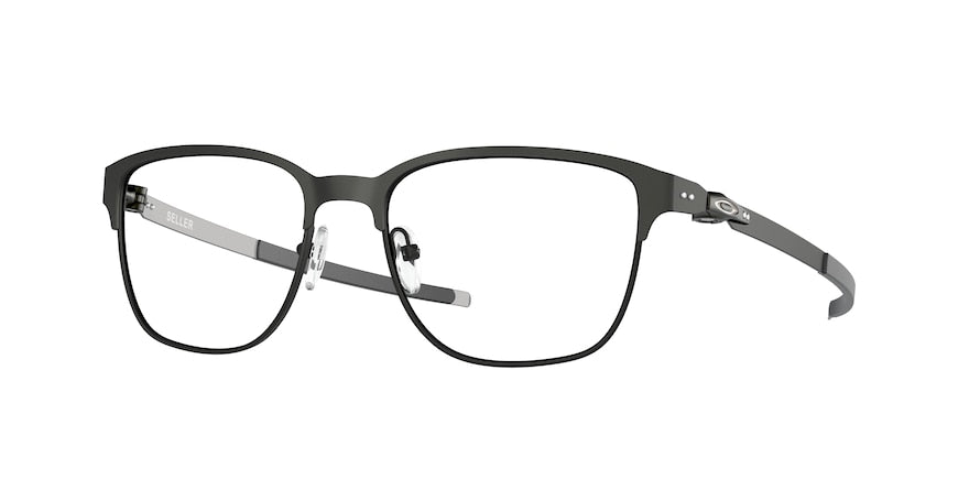 Oakley Optical SELLER OX3248 Square Eyeglasses  324801-PODWER COAL 54-18-140 - Color Map black