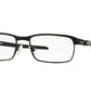 Oakley Optical TINCUP CARBON OX5094 Rectangle Eyeglasses  509401-POWDER COAL 54-17-138 - Color Map black