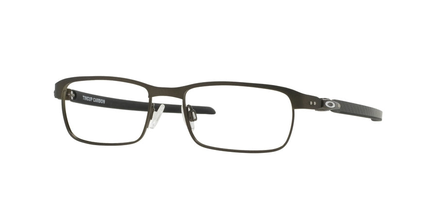 Oakley Optical TINCUP CARBON OX5094 Rectangle Eyeglasses  509402-POWDER PEWTER 54-17-138 - Color Map havana