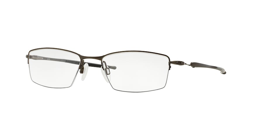 Oakley Optical LIZARD OX5113 Rectangle Eyeglasses  511302-PEWTER 56-18-135 - Color Map silver