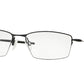 Oakley Optical LIZARD OX5113 Rectangle Eyeglasses  511304-POLISHED MIDNIGHT 56-18-135 - Color Map blue