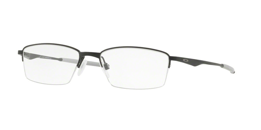 Oakley Optical LIMIT SWITCH 0.5 OX5119 Rectangle Eyeglasses  511901-SATIN BLACK 54-17-139 - Color Map black