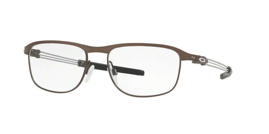 Oakley Optical TRUSS ROD R OX5122 Round Eyeglasses  512202-SATIN PEWTER 53-18-143 - Color Map silver