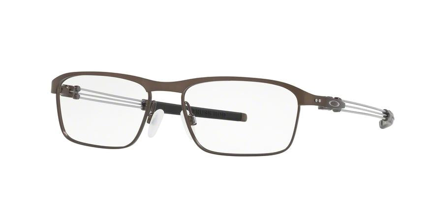 Oakley Optical TRUSS ROD OX5124 Square Eyeglasses  512402-SATIN PEWTER 55-17-143 - Color Map silver