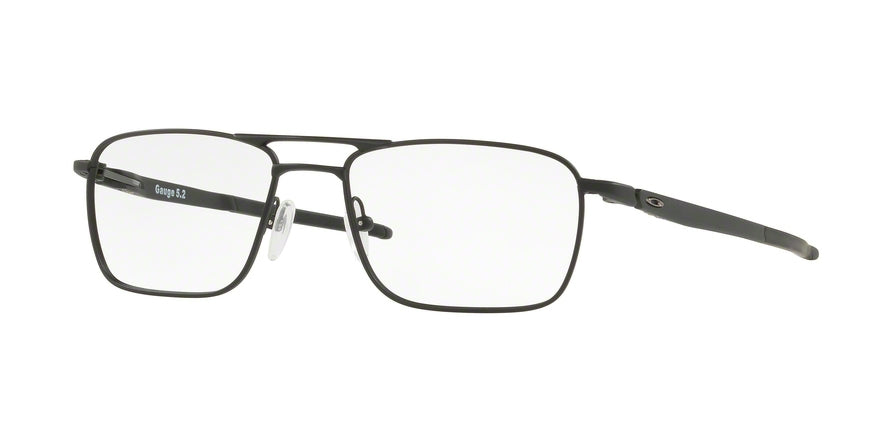 Oakley Optical GAUGE 5.2 TRUSS OX5127 Square Eyeglasses  512701-MATTE BLACK 51-17-142 - Color Map black