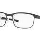 Oakley Optical SURFACE PLATE OX5132 Square Eyeglasses  513207-SATIN LIGHT STEEL 54-18-138 - Color Map grey