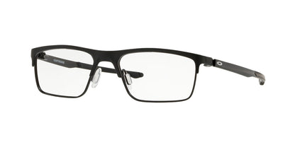 Oakley Optical CARTRIDGE OX5137 Rectangle Eyeglasses  513701-SATIN BLACK 54-17-137 - Color Map black