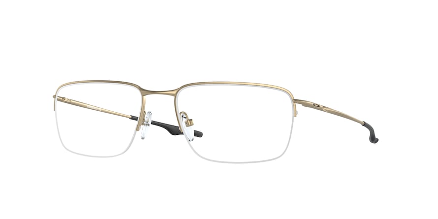 Oakley Optical WINGBACK SQ OX5148 Square Eyeglasses  514805-SATIN LIGHT GOLD 56-18-136 - Color Map gold