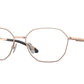 Oakley Optical SOBRIQUET OX5150 Round Eyeglasses  515002-MATTE ROSE GOLD 53-16-136 - Color Map gold