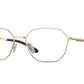 Oakley Optical SOBRIQUET OX5150 Round Eyeglasses  515004-SATIN LIGHT GOLD 53-16-136 - Color Map gold