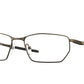 Oakley Optical MONOHULL OX5151 Rectangle Eyeglasses  515102-PEWTER 55-17-138 - Color Map silver