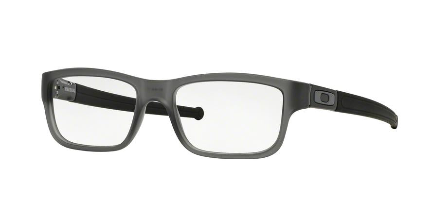 Oakley Optical MARSHAL OX8034 Rectangle Eyeglasses  803408-SATIN GREY SMOKE 53-17-143 - Color Map grey