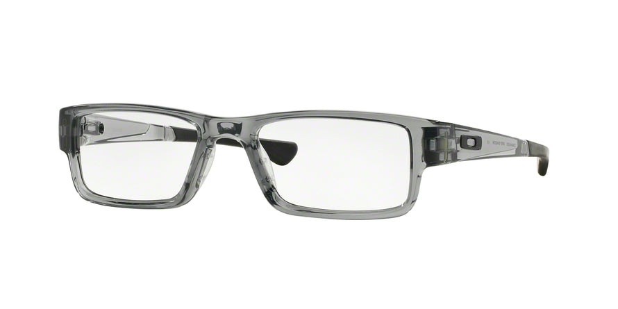 Oakley Optical AIRDROP OX8046 Rectangle Eyeglasses  804603-GREY SHADOW 55-18-143 - Color Map grey