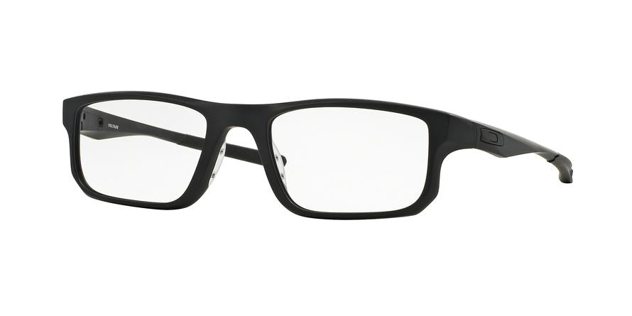 Oakley Optical VOLTAGE OX8049 Rectangle Eyeglasses  804909-SATIN BLACK 53-19-137 - Color Map black