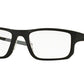Oakley Optical VOLTAGE OX8049 Rectangle Eyeglasses  804907-SATIN BLACK 53-19-137 - Color Map black