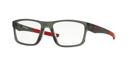 Oakley Optical HYPERLINK OX8078 Square Eyeglasses  807805-SATIN GREY SMOKE 52-18-140 - Color Map grey