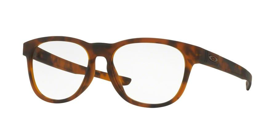 Oakley Optical STRINGER (A) OX8088 Round Eyeglasses  808802-MATTE BROWN TORTOISE 55-16-145 - Color Map havana