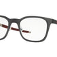 Oakley Optical STEEL LINE R OX8103 Round Eyeglasses  810302-MATTE BLACK INK 49-19-140 - Color Map black