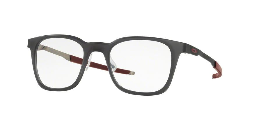 Oakley Optical STEEL LINE R OX8103 Round Eyeglasses  810302-MATTE BLACK INK 49-19-140 - Color Map black