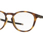 Oakley Optical PITCHMAN R OX8105 Round Eyeglasses  810503-BROWN TORTOISE 52-19-140 - Color Map brown
