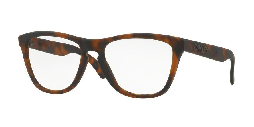 Oakley Optical RX FROGSKINS OX8131 Square Eyeglasses  813107-BROWN TORTOISE 54-17-138 - Color Map havana