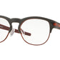 Oakley Optical LATCH KEY RX OX8134 Round Eyeglasses  813406-SATIN GUNMETAL 50-17-133 - Color Map grey