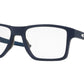 Oakley Optical CHAMFER SQUARED OX8143 Square Eyeglasses  814304-UNIVERSE BLUE 54-16-140 - Color Map blue