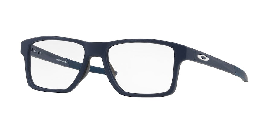 Oakley Optical CHAMFER SQUARED OX8143 Square Eyeglasses  814304-UNIVERSE BLUE 54-16-140 - Color Map blue