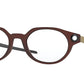 Oakley Optical BOLSTER OX8159 Oval Eyeglasses  815902-SATIN DARK AMBER 52-20-136 - Color Map brown