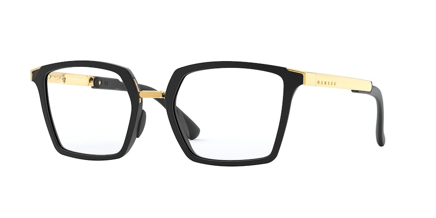 Oakley Optical SIDESWEPT RX OX8160 Square Eyeglasses  816001-VELVET BLACK 51-19-141 - Color Map black