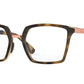 Oakley Optical SIDESWEPT RX OX8160 Square Eyeglasses  816002-SATIN BROWN TORTOISE 51-19-141 - Color Map havana