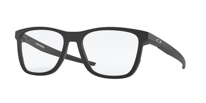 Oakley Optical CENTERBOARD OX8163 Round Eyeglasses  816301-SATIN BLACK 55-17-141 - Color Map black