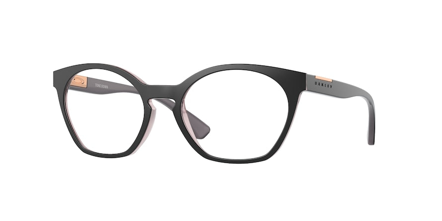 Oakley Optical TONE DOWN OX8168 Round Eyeglasses  816803-POLISHED DUSTY ROSE 52-18-138 - Color Map pink