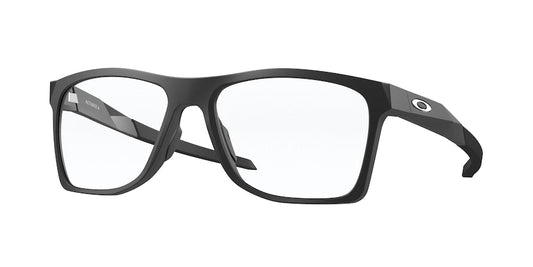 Oakley Optical ACTIVATE (A) OX8169F Square Eyeglasses  816901-SATIN BLACK 55-16-137 - Color Map black
