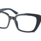 Prada PR01YV Pillow Eyeglasses  08V1O1-BLUE 53-18-140 - Color Map blue