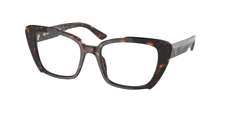 Prada PR01YV Pillow Eyeglasses  2AU1O1-HAVANA 51-18-140 - Color Map havana