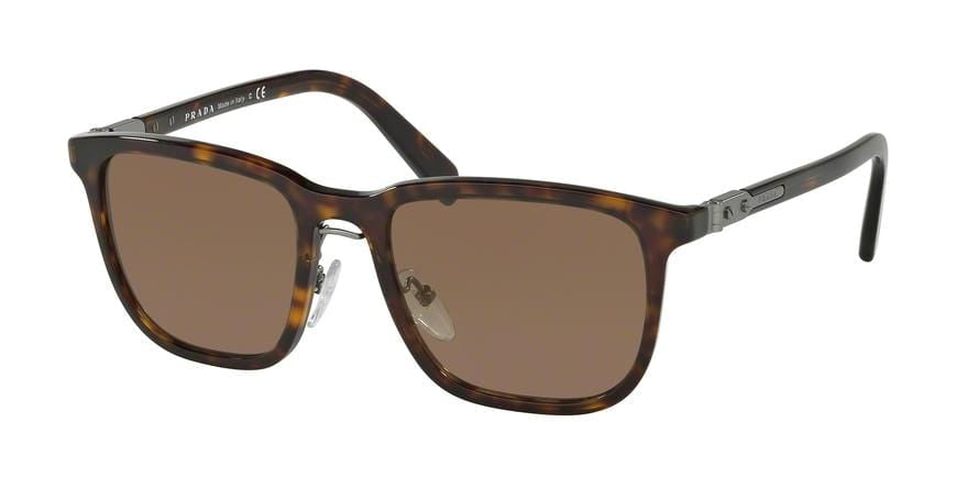 Prada CATWALK PR02TS Rectangle Sunglasses  2AU1X1-HAVANA 52-19-145 - Color Map havana