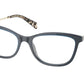 Prada PR02YV Butterfly Eyeglasses  08Y1O1-FIORDALISO/CRYSTAL 54-17-140 - Color Map grey