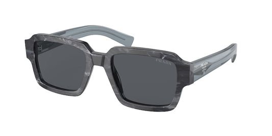 Prada PR02ZSF Square Sunglasses  13F07T-GRAPHITE STONE 54-19-140 - Color Map grey
