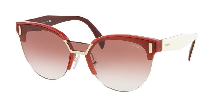 Prada CATWALK PR04US Phantos Sunglasses  2864P1-OPAL BORDEAUX 43-143-145 - Color Map bordeaux