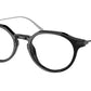 Prada PR06YV Phantos Eyeglasses  1AB1O1-BLACK 51-20-145 - Color Map black