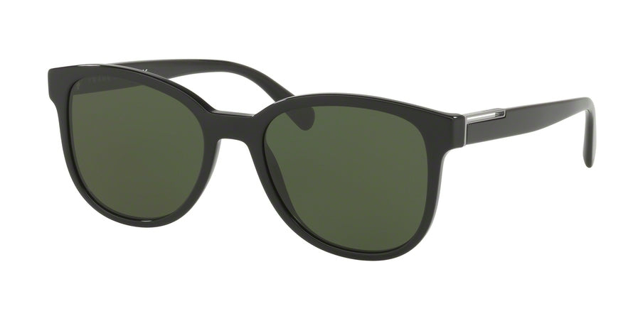 Prada PR08US Square Sunglasses  1AB1I0-BLACK 54-19-145 - Color Map black