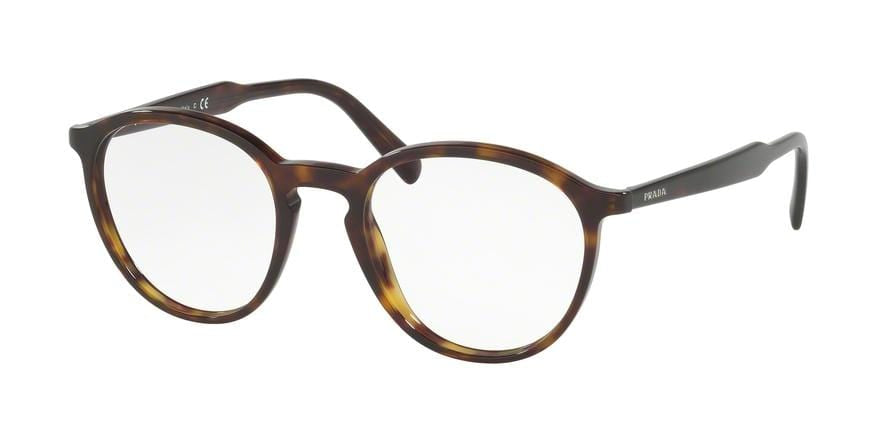 Prada CONCEPTUAL PR13TVF Phantos Eyeglasses  2AU1O1-HAVANA 51-20-145 - Color Map havana