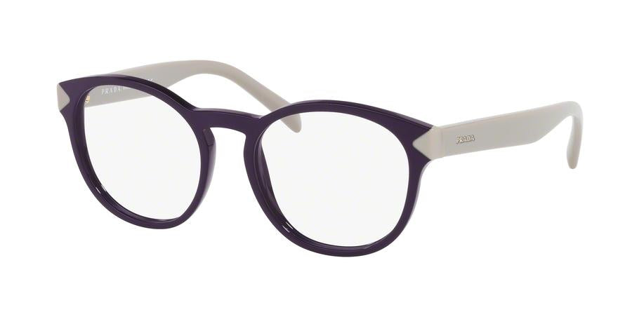 Prada PR16TVF Irregular Eyeglasses  VIN1O1-VIOLET 52-18-140 - Color Map violet