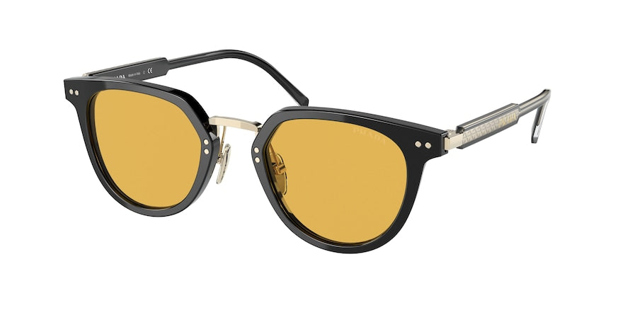 Prada PR17YS Phantos Sunglasses  AAV07M-BLACK 49-22-140 - Color Map black
